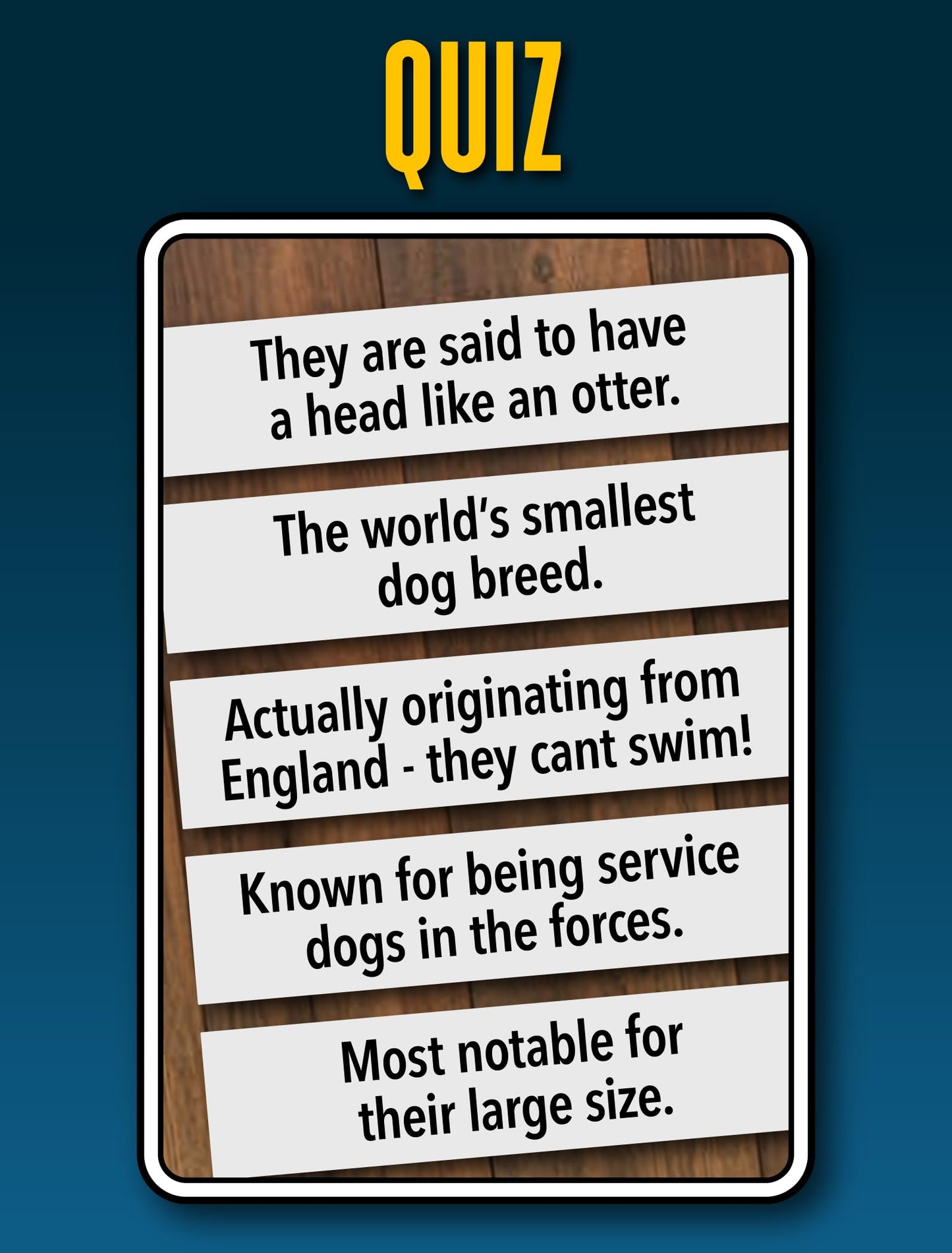 SMART CARDS Dogs