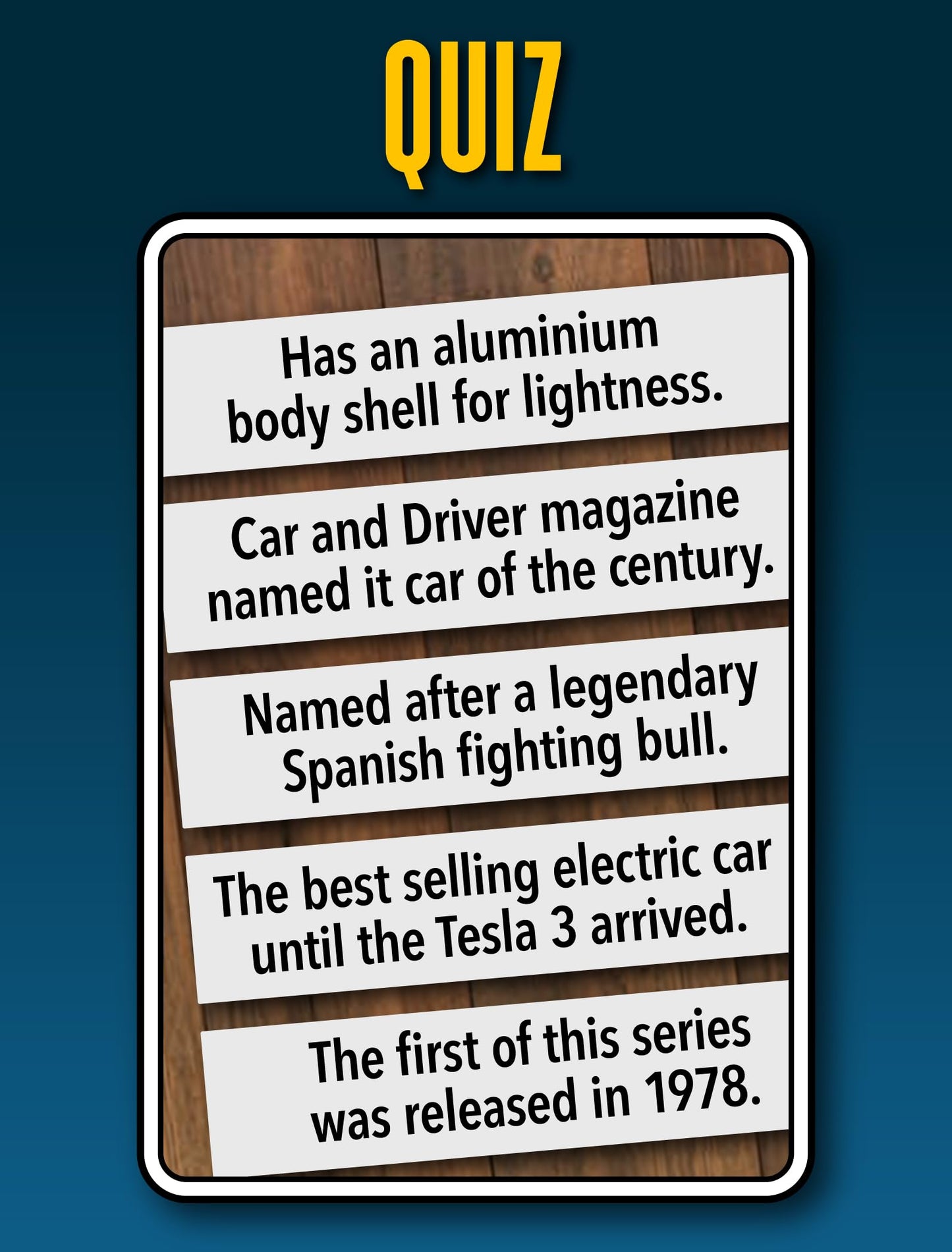SMART CARDS Cars