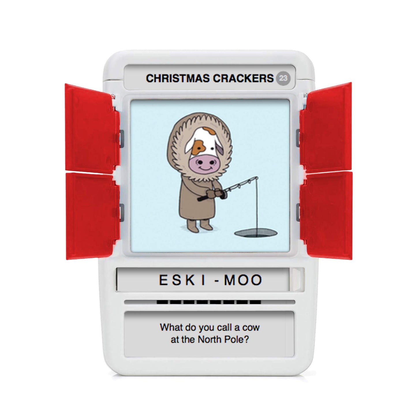 100 PICS Christmas Jokes Family Game - Secret Santa Stocking Fillers Xmas Gifts And Travel Card Games